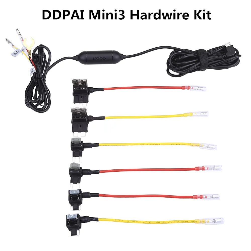 Buy DDPAI Micro Usb Hardwire Fuse kit with Low Voltage