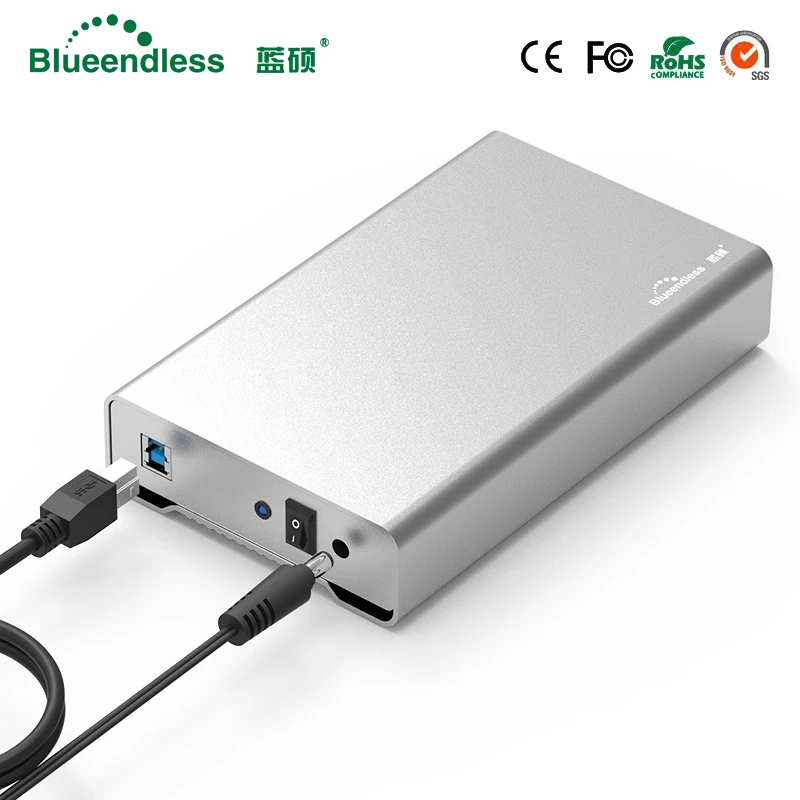 USB 3.0 2.5//3.5-inch SATA Hard Drive Laptop Hard Drive Shell Box External GA
