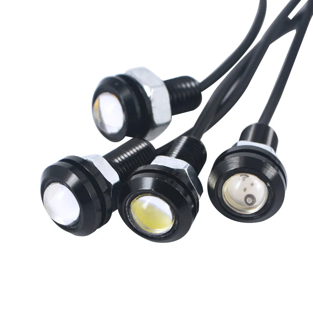 

1pcs 18mm Car LED Eagle Eye Light DRL Daytime Running Lights Source Auto Waterproof Backup light Reversing Parking Signal Lamps