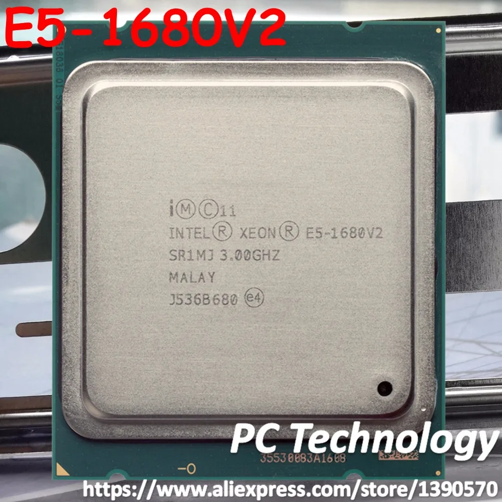 

Original Intel Xeon Processor E5-1680 V2 3.0GHz 8-core 25MB E5-1680V2 SmartCache E5 1680V2 FCLGA2011 130W 22nm CPU