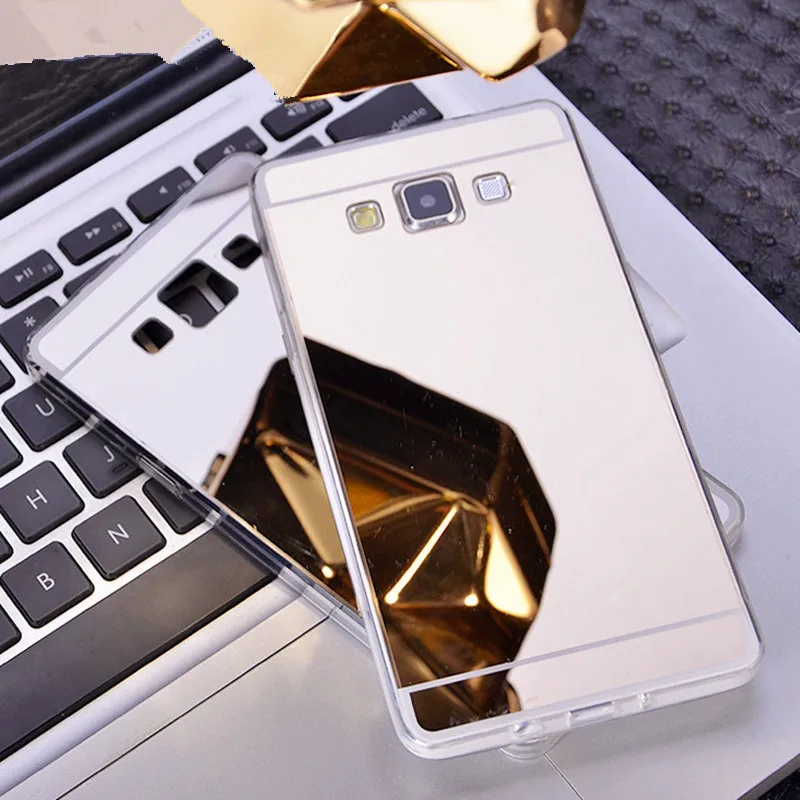 

Luxury Plating Mirror Case For Samsung Galaxy S9 Case Silicon S8 S7 S6 Edge Plus Soft Case For J1 J3 J5 J7 2016 A3 A7 A5 2017