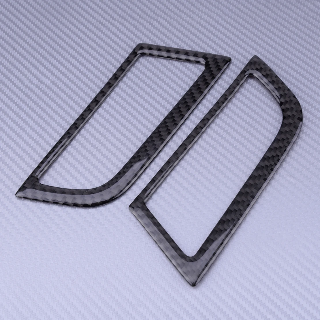 

CITALL Car Styling 2pcs Inner Interior Both Side Air Vent Outlet Strips Cover Fit for Ford Mustang 2015 2016 2017 2018