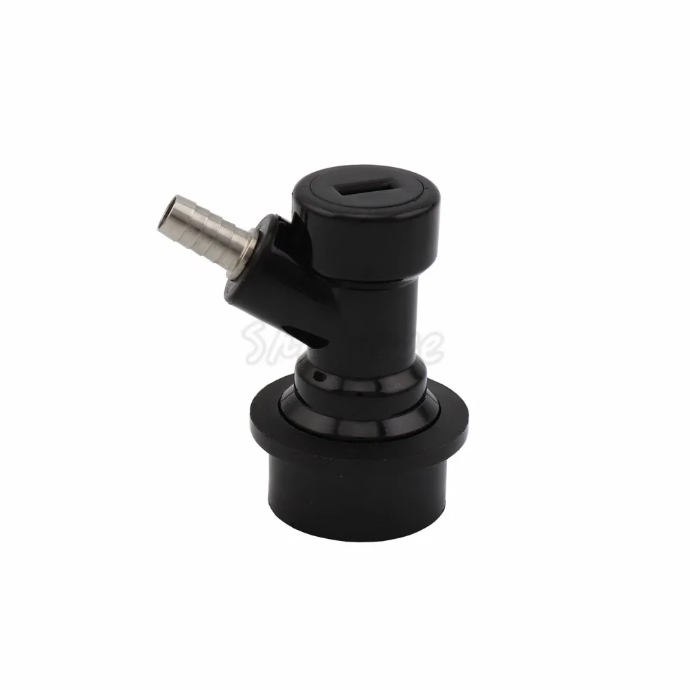 Stainless Steel Carbonation Cap Carbonator & Corny Cornelius keg Liquid Ball Lock Disconnect - 14Barb Homebrew Beer Kegging (2)