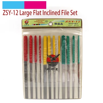 

12pcs 150/200/300 Grit Assorted Diamond File Mini Rasp Needle File Repair Wood Glass Grinding Hand File Tools Set For HSS Jade