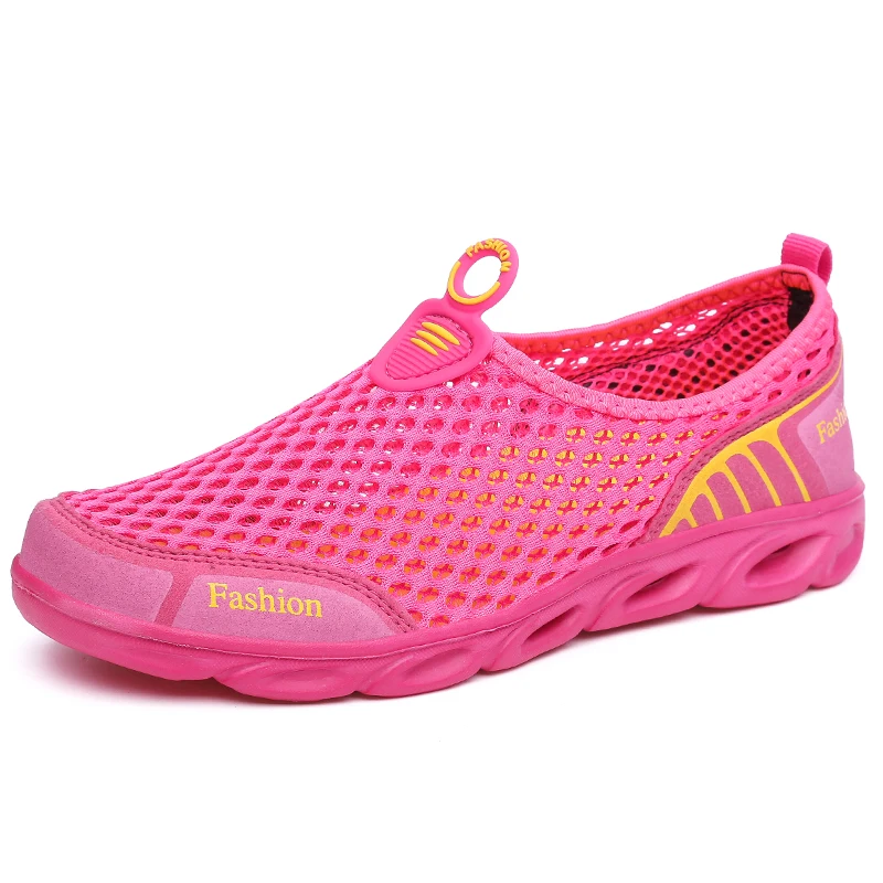 Men Water Shoes Summer Breathable Air Mesh Sport Shoes Outdoor Quick Drying Aqua Water Sneakers for Men and Women