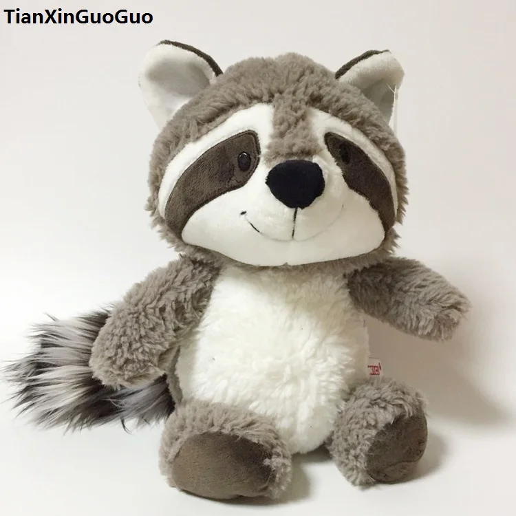 large raccoon stuffed animal