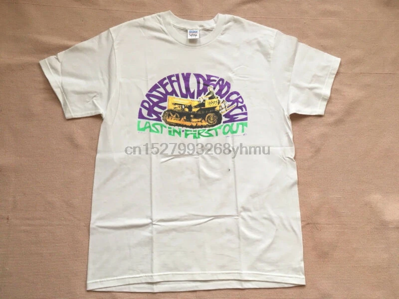 

Vintage 1995 Grateful Dead Concert Tour Crew T Shirt Reprint
