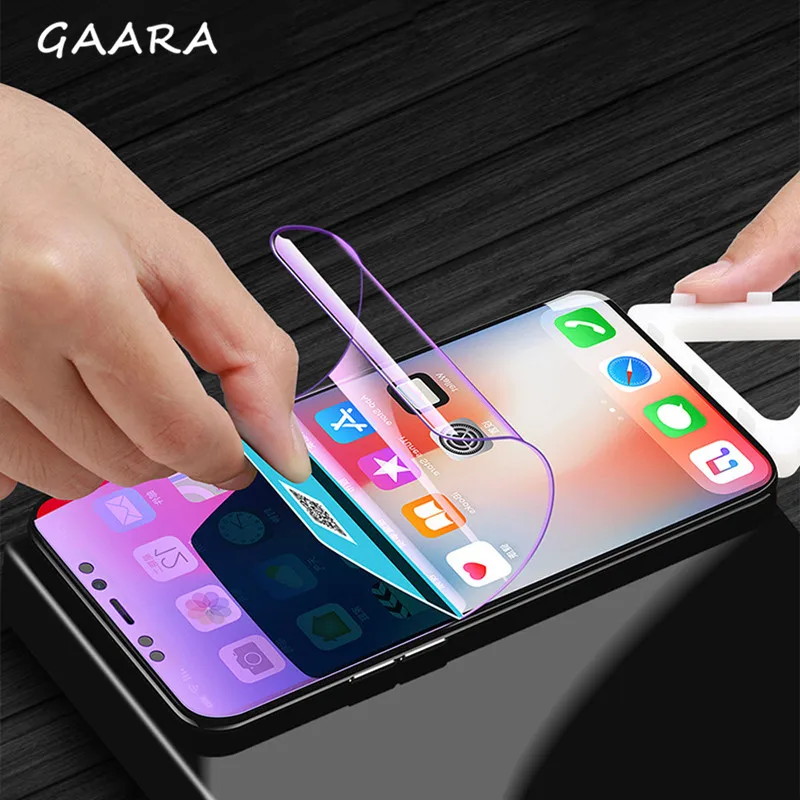 

Full Cover Hydrogel Film for Meizu M5 M6 Note V8 Soft TPU HD Blue Light Ray Film Screen Protector for Meizu 15 16 Lite Plus 16X