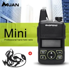 BaoFeng T1 Walkie Talkie UHF 400-470MHZ Interphone 20 Channels CB Ham Radio Two Way Radio BaoFeng Walkie-Talkies