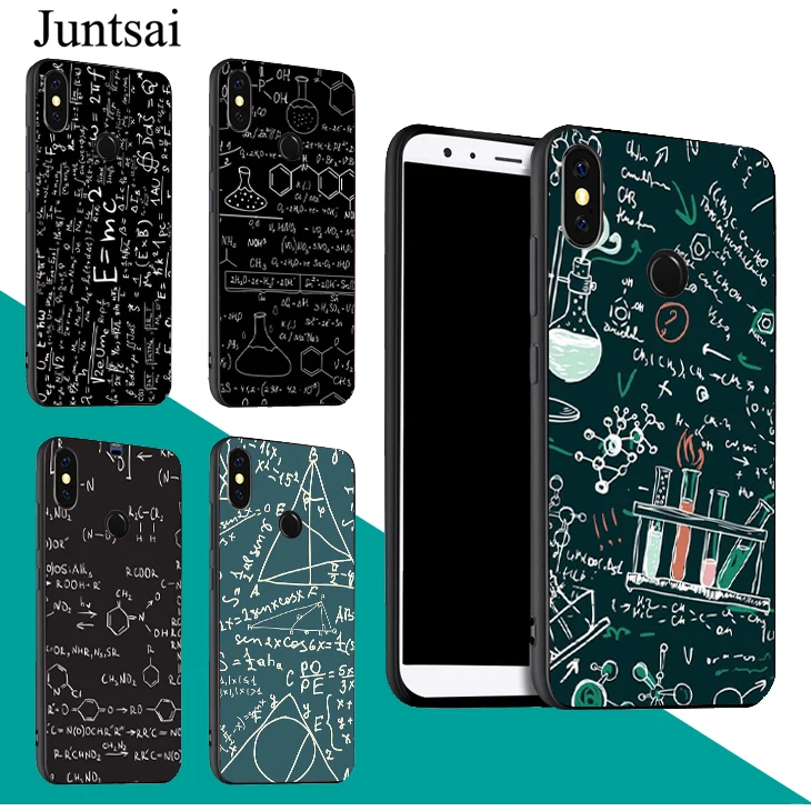 ТПУ чехол Science Math Physics formuls для Red mi Note 9 Pro 9S 8T 8 9A 9C Mi 9T 10 Lite POCO X3 Couqe | Мобильные