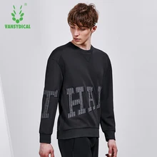 Осенне-зимняя футболка для фитнеса, бега, занятий спортом, мужские топы с вышитыми буквами, тренировочные пуловеры для тренировок с длинными рукавами