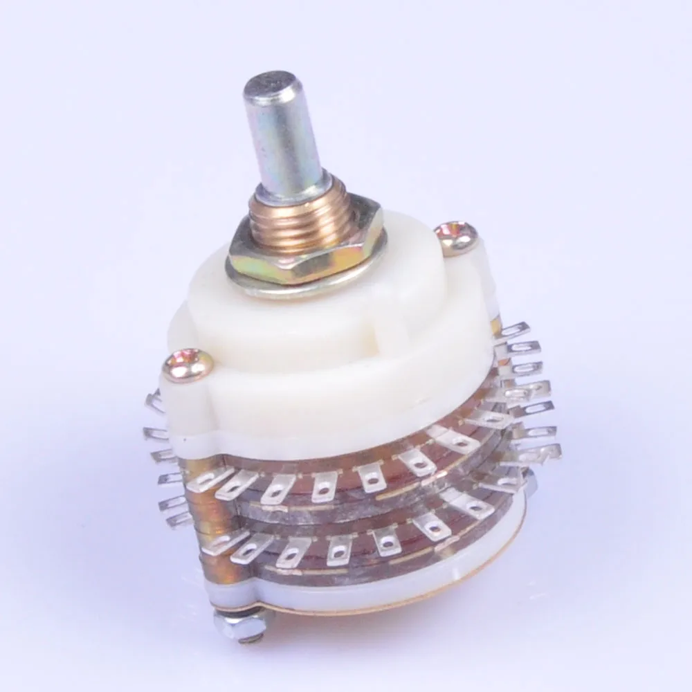 

DIY 2Pole 23Step 2x23 Rotary Switch Attenuator Volume Control Potentiometer Pot