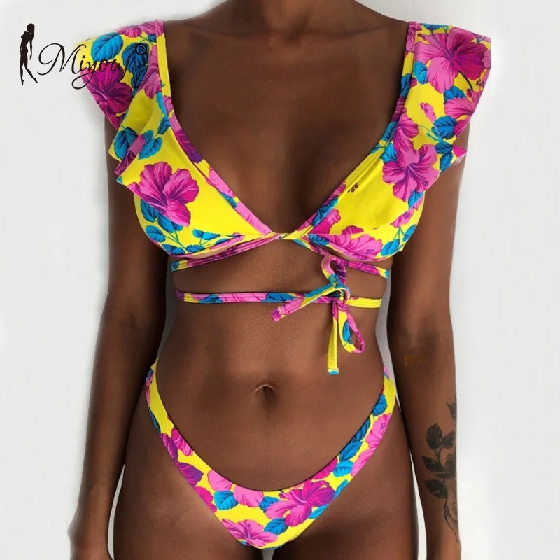 flower swimsuit