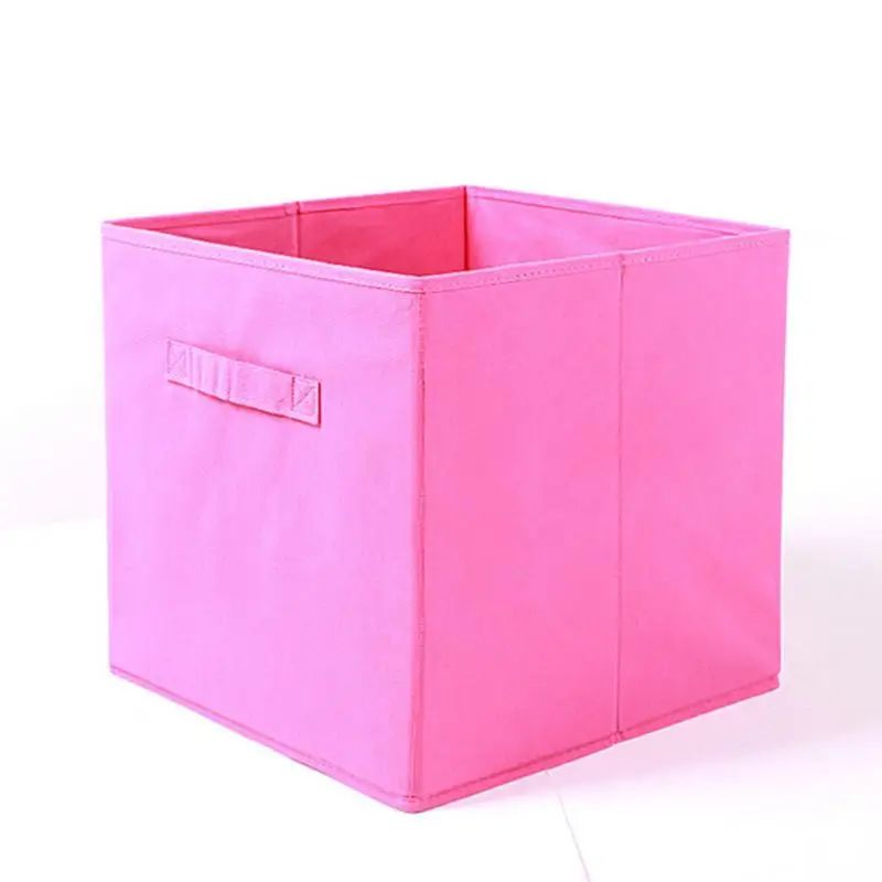 

Foldable Cloth Storage Cube Basket Bins Organizer Containers Drawers