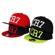 Высококачественная детская бейсболка с вышивкой CR7 big bone, детская хлопковая бейсболка Messi, регулируемые футбольные шапки Спортивные шапки