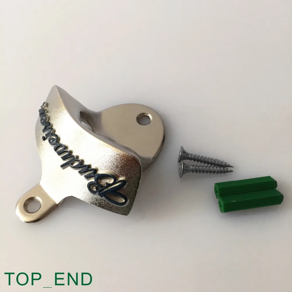 

Free Shipping,1pc,Popular Car Bumper / Wall Mount Bottle Opener,Nickle Plated Rust Resistance,Crown Stationary Cast Iron Alloy