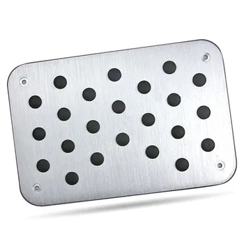 

Aluminium Universal Pedal Floor Carpet Mats Pads For VW Golf 6 Golf7 Polo CC JETTA PASSAT Tiguan SKODA Sharan Touran MK5 Lamando