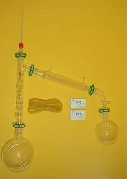 

NEW 1000ml Distillation Apparatus,vacuum Distillation Kit with Vigreux Column