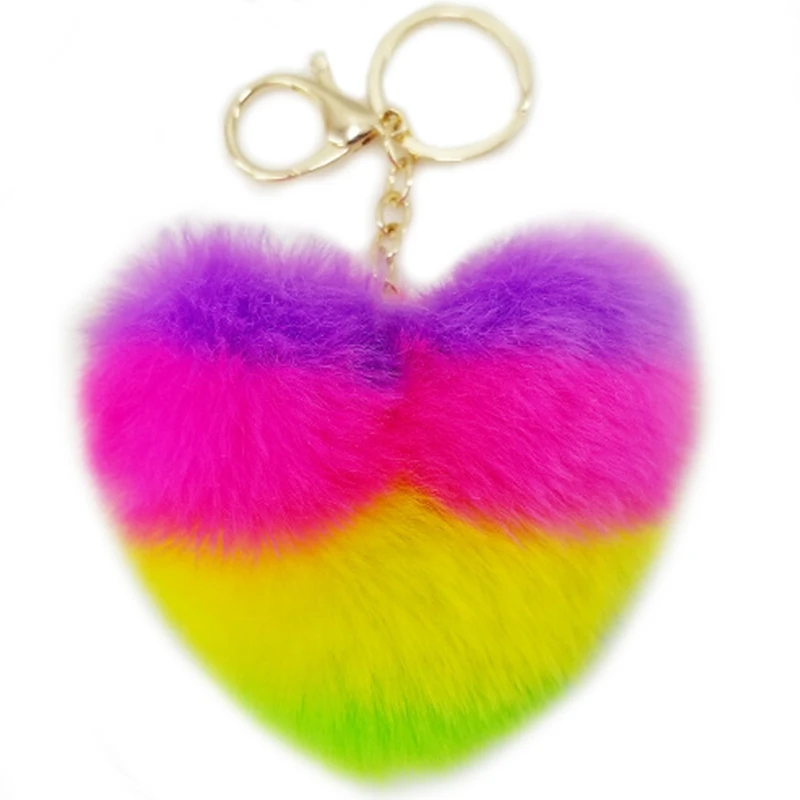 брелок пушистик