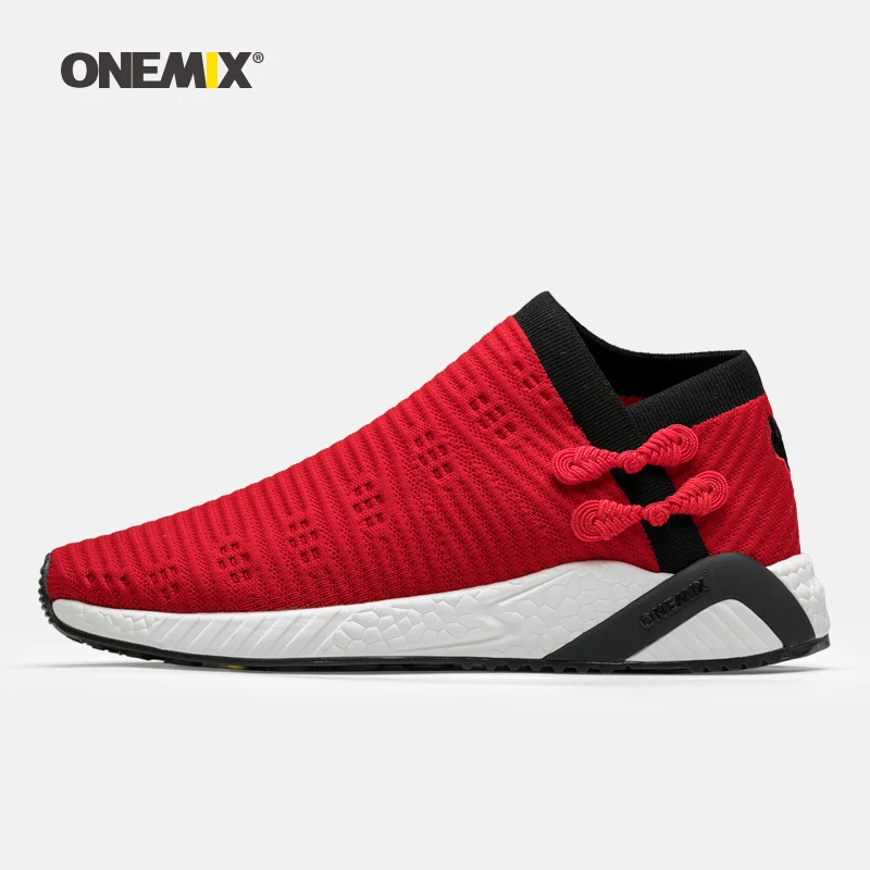 ONEMIX/Мужская обувь; спортивные женские кроссовки; прогулочная обувь с дышащей сеткой; кроссовки; светильник без шнуровки; Tenis zapatillas hombre Mujer - Цвет: 53-HH