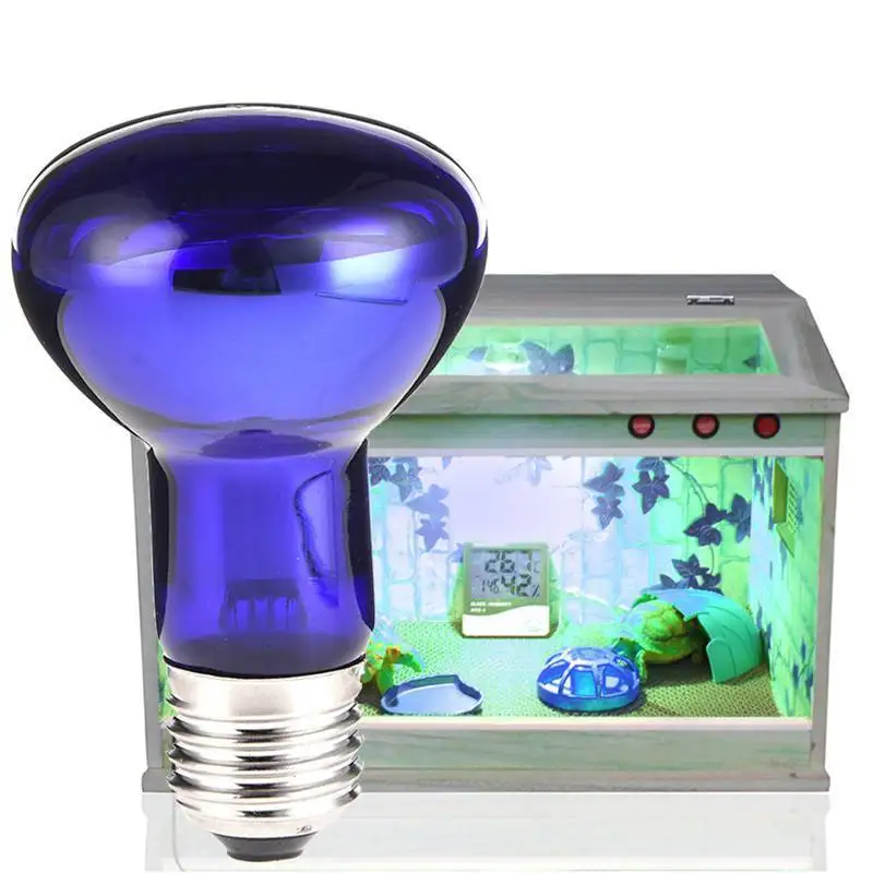 Pet Heating Lamp Day Night Amphibian Bird Snake Basking Sun Lamp Heat Reptile Light Bulb 25W 50W
