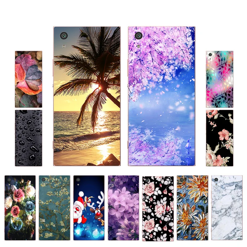

For Sony Xperia XA1 Ultra XZ1 XA2 Phone Case Night Painted TPU Back Cover For Xperia XZ Premium XZ2 Compact H8314 Protector