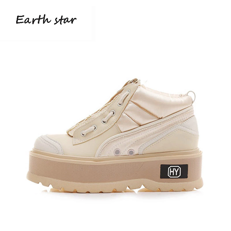 sapato branco plataforma