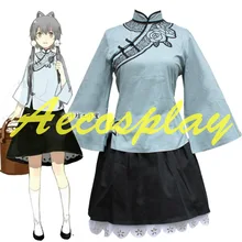 2016 El Más Nuevo de Halloween Vestido de Trajes de la Criada de Anime Japonés Vocaloid Cos Cosplay-Por Encargo En Cualquier Tamaño