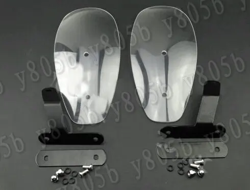 Прозрачная защита от ветра для рук Kawasaki Vulcan Classic VN 400 VN500 VN800 900 1200 1500 1600 2000 Cruisers