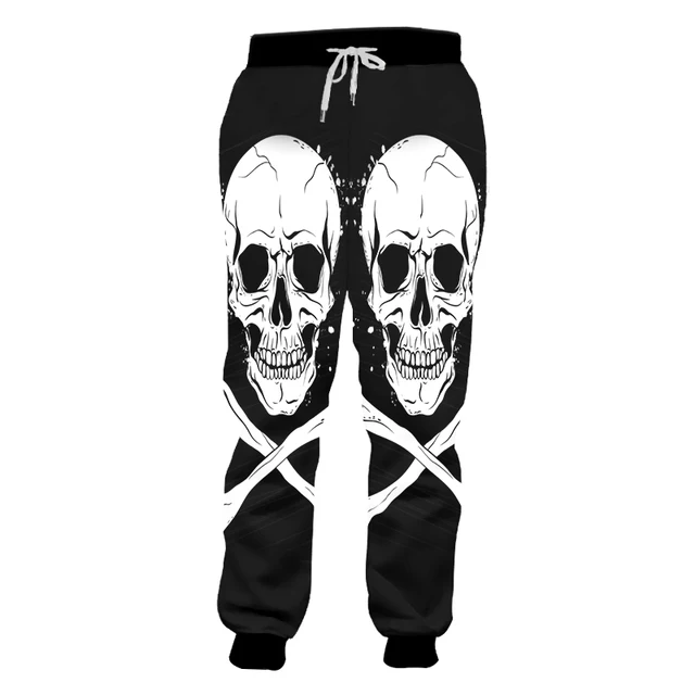 Skeleton Bone 3d Printed Sweatpant 1