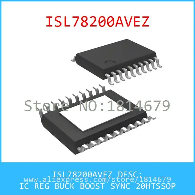1 Шт./лот ISL78200AVEZ IC REG BUCK BOOST SYNC 20 HTSSOP 78200 ISL78200|sync connector|sync headphonesync separator |