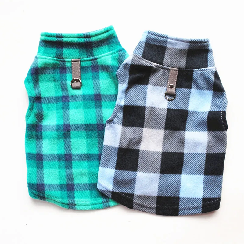 

Autumn & Winter Dog Clothes Fleece Puppy Vest Harness Clothes with Leash Ring Fit Small Medium Large Dogs XS S M L XL XXL 3XL