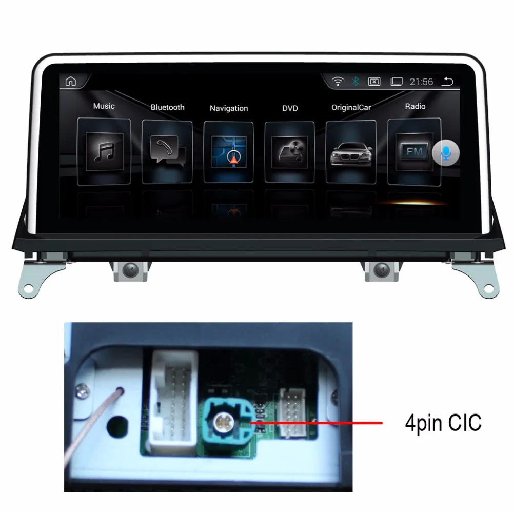 

10.25 inch Android 7.1 2G+32G Car Multimedia Player for BMW X5 E70(2011-2013) X6 E71 (2011-2014) Original CIC GPS Navigation