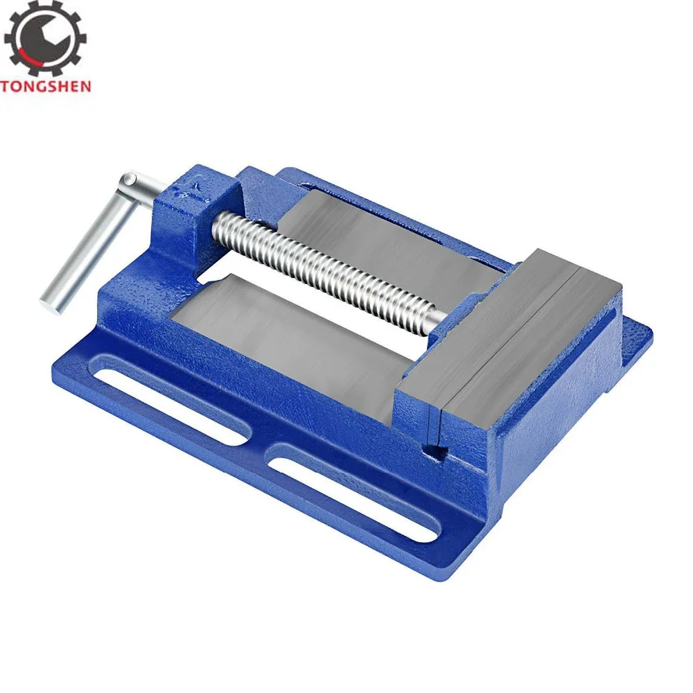

Drill Press Vise 4 Inch Aluminum Bench Vise Table Flat Clamp-on Plier Drill Press Milling Machine Clamping Clamp Firmly 108mm