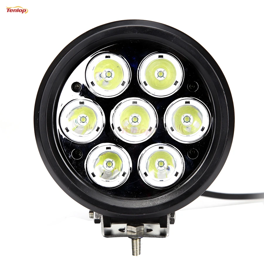 

7 Inch 70W Front Bumper Tuning Light For Offroad SUV 4*4 ATV SUV Boat 12V 24V