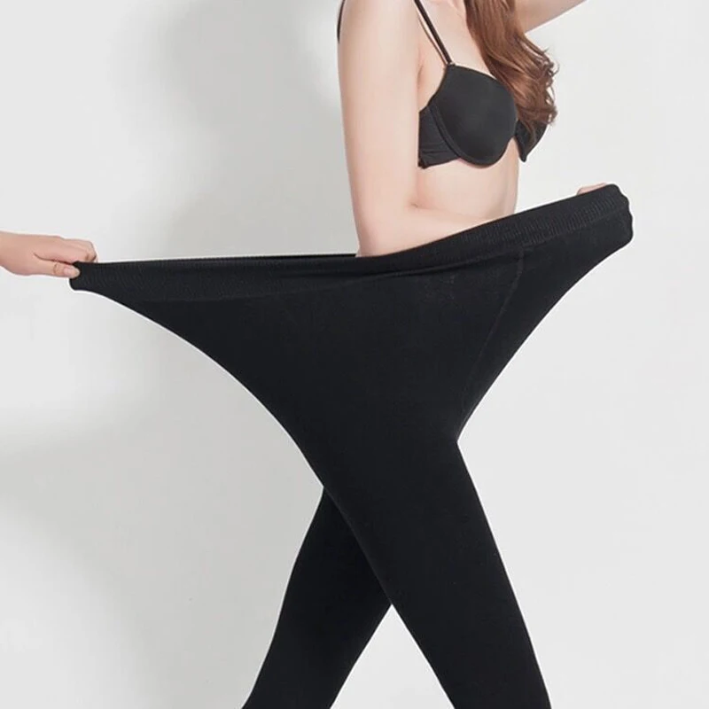 

NW58 Autumn Spring Women Tights 120D Pantyhose Female Plus Size High Elasticity Velvet Pantyhose 100KG