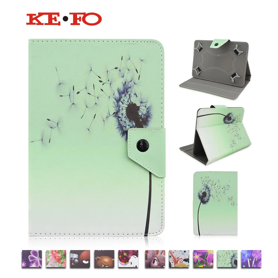 

For Google Nexus 7 1st (2012) 7 Inch Tablet Universal PU Leather Cover Case universal case 7" tablet bags+Screen protector KF492