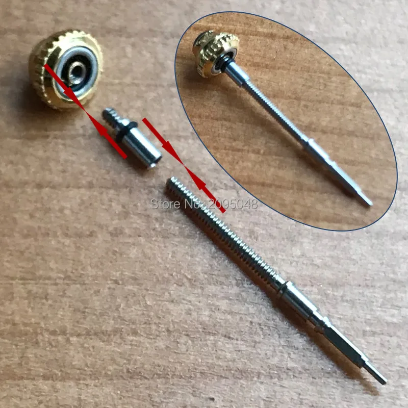 0,9 мм-0,9 мм 0,9 мм-1,2 мм стальные часы обмотки Корона удлинитель для сломанного удлинитель внутренний