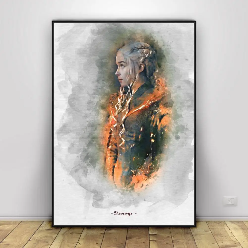 

Game Of Thrones Art Canvas Poster Prints Home Wall Decor Painting