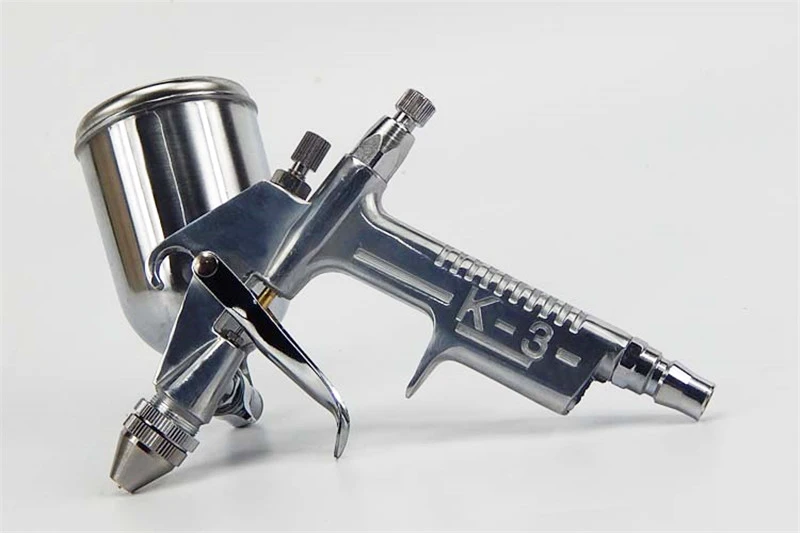 150ML Mini 0.5 K3 HVLP Gravity Feed Paint Spray Gun Airbrush in Spray
