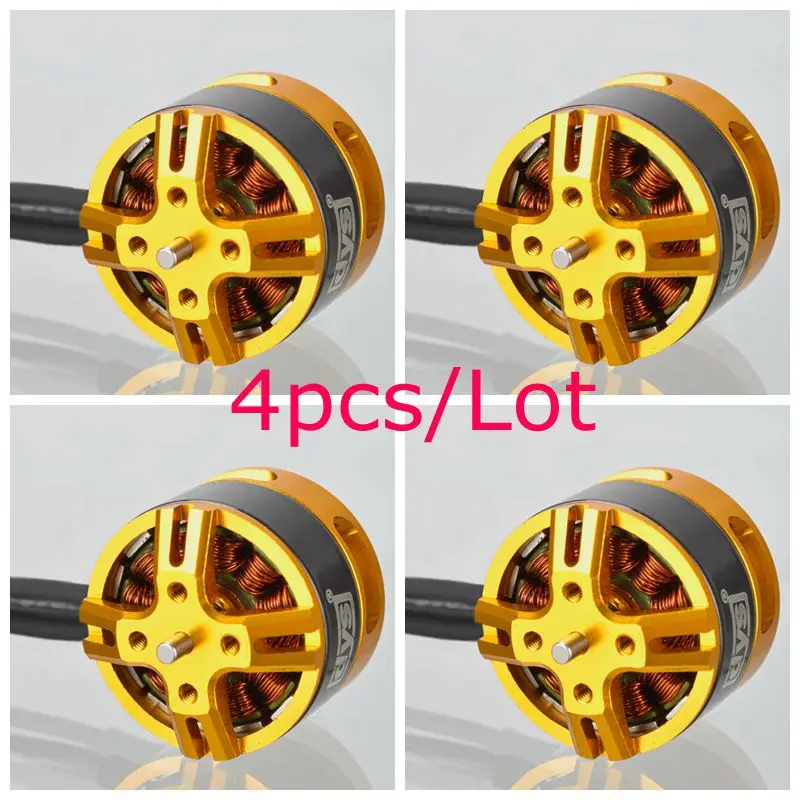 

4PCS/LOT DYS BE1806 1400KV 2300KV Brushless Motor Black/Gold Black Edition for Multicopters