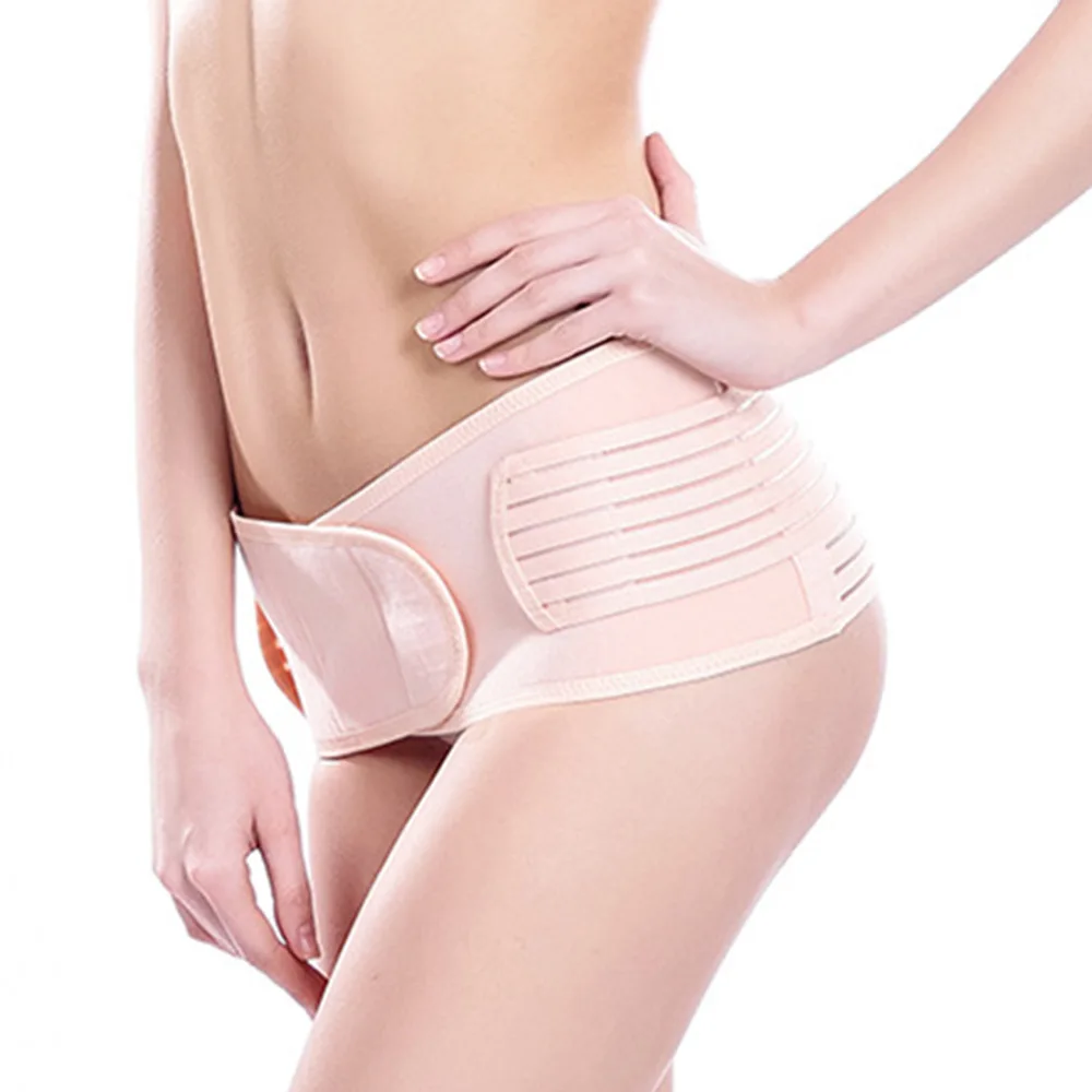 Пояс для беременных женщин Бандаж животик Платье-футляр облегающее корсет для похудения женский пояс послеродовой бандажные ремни - Цвет: PJ3307B