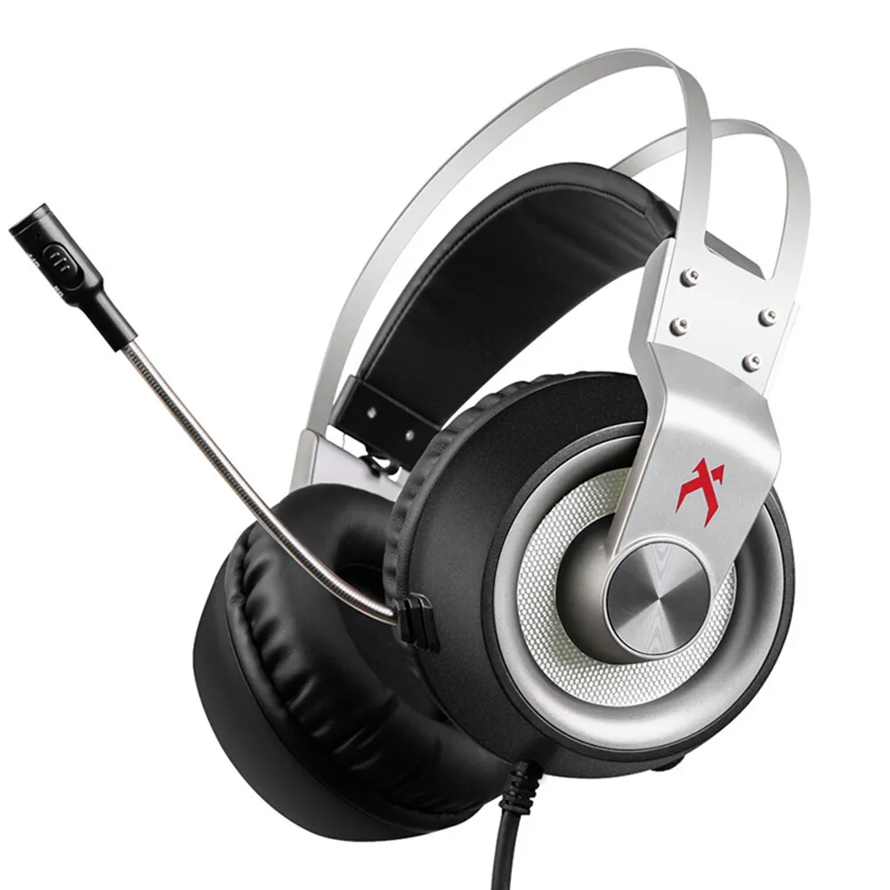

Gaming Design Headphones With Microphone Headphones Headset Gamer With MIC For PC/ PS4/Laptop Computer Game For PUBG *