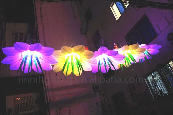 

Free shipping diameter 1.5m inflatable flower for Christmas decoration