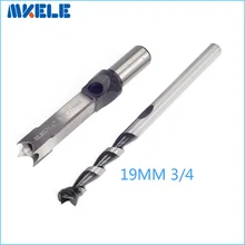 drill bit 19mm 3/4'' Woodworking Square Hole Bits Drill Mortising Chisel Set wood tools Mortiser Drill Bit Set 4pc hss twist drill bits mortising chisel square hole mortiser drill bit for diy woodworking tools