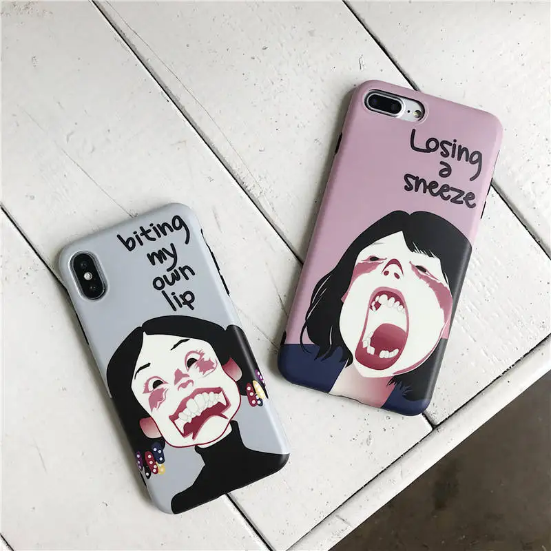 

2019 New Style Girl For Iphone 6 6S 7 8plus X Xs Xr Xsmax Anti-Fall All-Inclusive Mobile Phone Case