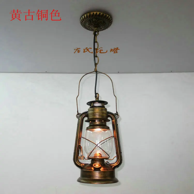 

restoring ancient ways pendant lamps European single head lantern lamps Retro nostalgia light bar GY96