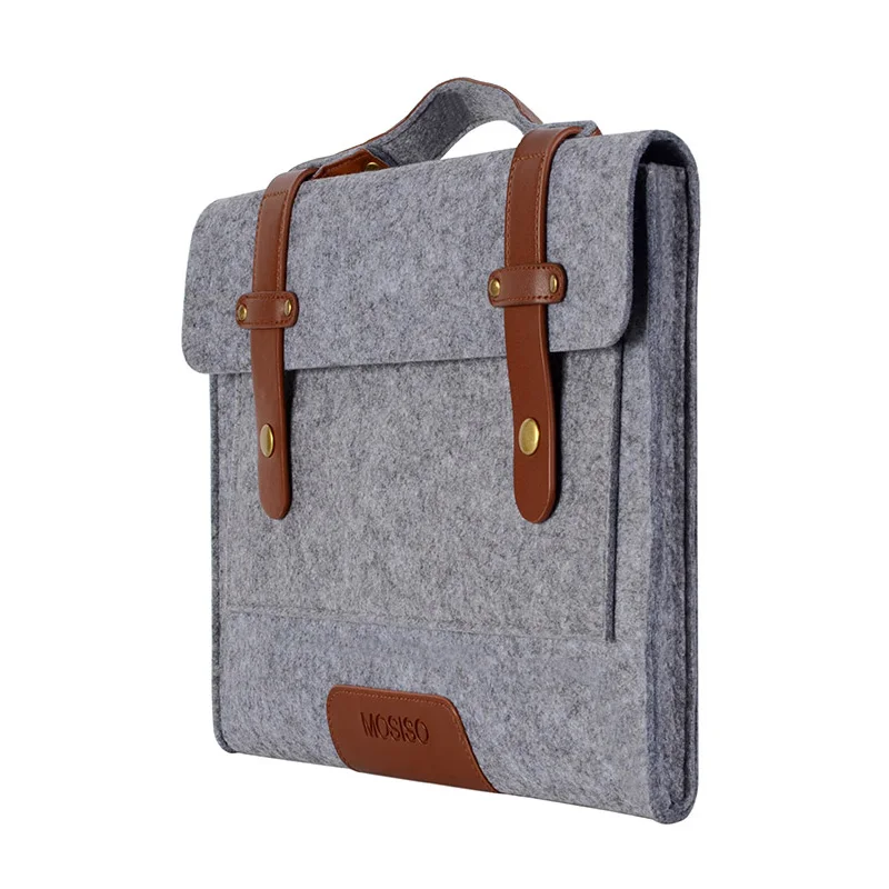 2016 Tablet Felt High Quality 11.6inch 13.3inch 15.6inch Shoulder PC Cases Laptops Bag For Macbook air pro,Free Shipping