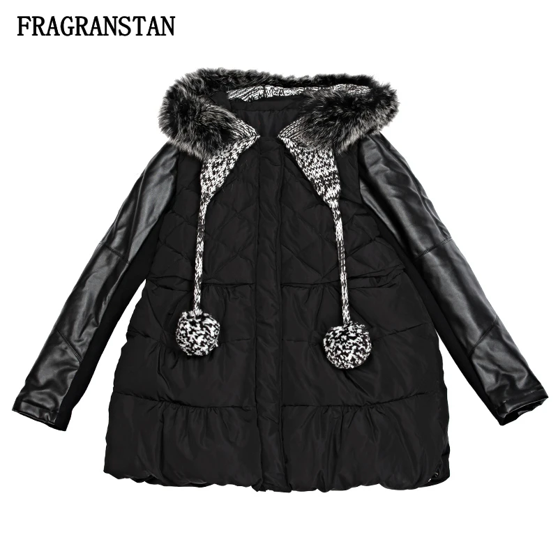 2018 Winter Women Thick Keep Warm Real Large Fox Fur