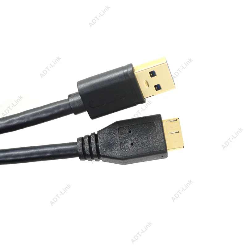 

USB 3.0 Cable Fast Speed USB Type A Micro B Data Sync Cable Code for External Hard Drive Disk HDD Samsung S5 Note 3